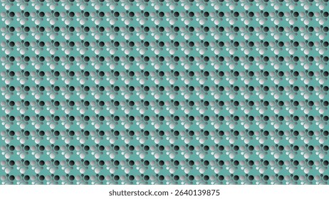Clean digital wallpaper showcasing symmetry through consistent and artistic pattern repetition