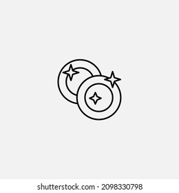Clean dish icon sign vector,Symbol, logo illustration for web and mobile
