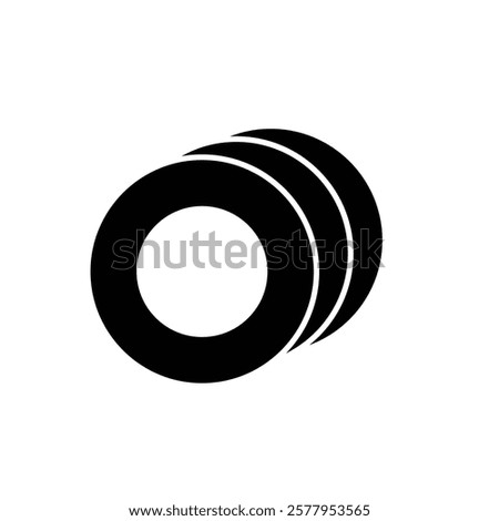 clean dishes icon vector kitchet sign 
