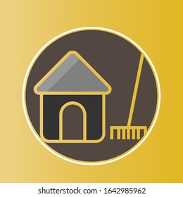 Clean dog cages vector.
can be an icon, symbol and logo