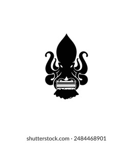 Vector de logotipo K PRINT limpio y fácil de usar