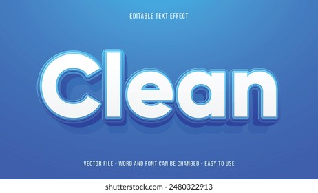 Limpiar efecto de texto editable, estilo 3d de texto editable