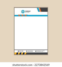 "Clean and Efficient Letterhead Design for Business Professionals"