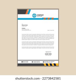 "Clean and Efficient Letterhead Design for Business Professionals"