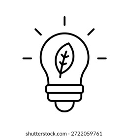 Ilustração do vetor do ícone de estrutura de tópicos de eletricidade limpa