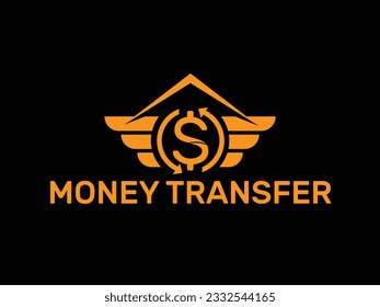 Diseño elegante y limpio del logotipo del dinero. Plantilla de diseño de logotipo única y profesional