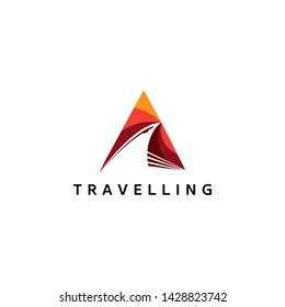 clean and elegant travel logo