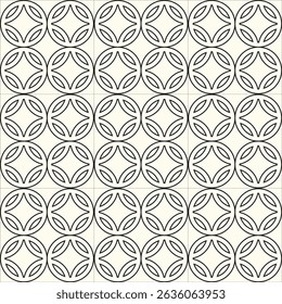 A clean elipse and simple circle pattern suitable for backgrounds, templates, and commercial projects