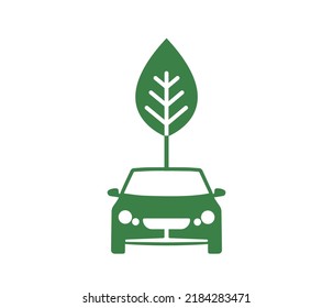clean energy car engine. ecological, renewable energy concept.
