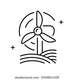 Clean Energy Icon Illustrating innovative technologies and practices for sustainable and renewable energy production.