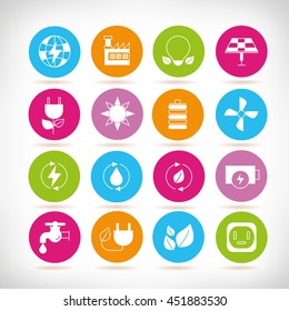 clean energy icons