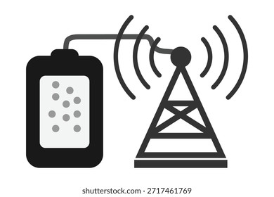Vektorsymbol "Clean Energy Infrastructure".