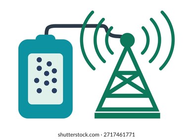 Vektorsymbol "Clean Energy Infrastructure".