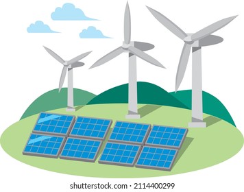 Clean energy living natural environment

