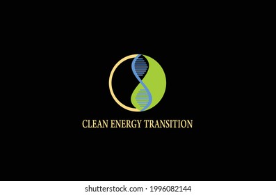 Clean Energy Transition Logo For Business And Enterprise