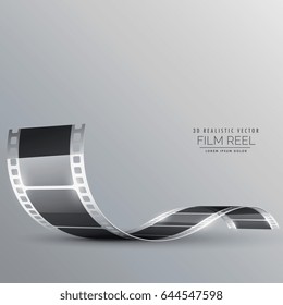 clean film strip vector background