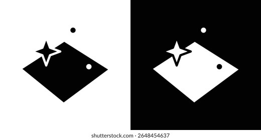 Clean floor surface icon symbol collection. Flat vector stock illustration.
