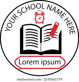 clean and fresh  School logo