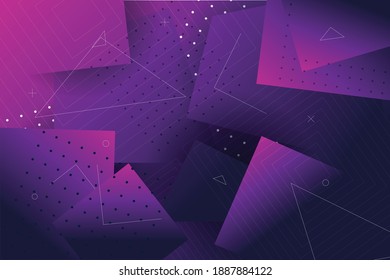Clean Futuristic Gradient Background Layout