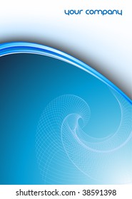 clean futuristic vector design template