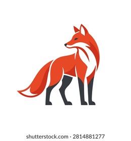 Clean geometric fox icon representing cleverness and brand agility.