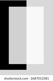 Diseño de diseño geométrico limpio que combina blanco, negro y negro para fondos de presentación minimalistas