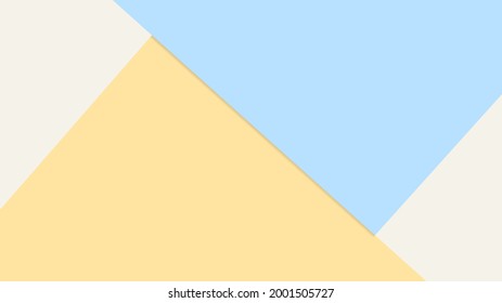 Clean geometric paper cut background template. Eps10 vector