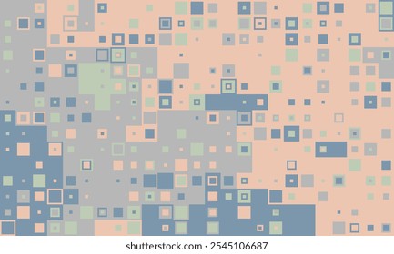 Plano de fundo de simetria geométrica limpa. Exemplo de vetor de conexão de harmonia. Pacote mínimo de canto da coleção. Corante de promoção têxtil minimalista.