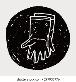 clean glove doodle