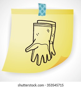 clean glove doodle