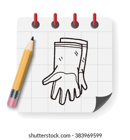 clean glove doodle