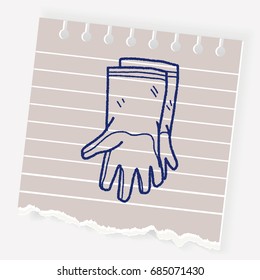 clean glove doodle