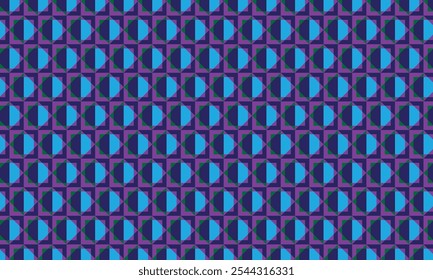 Clean green color retro abstract isometric seamless background pattern.