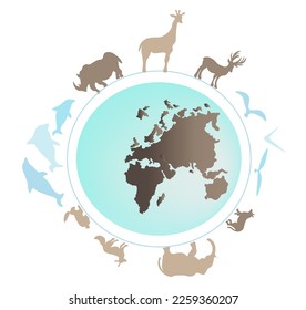 Clean green environment. Ecology concept and Environmental  design elements for sustainable energy development, Vector illustration Nature, ecology, organic, environment, banners.