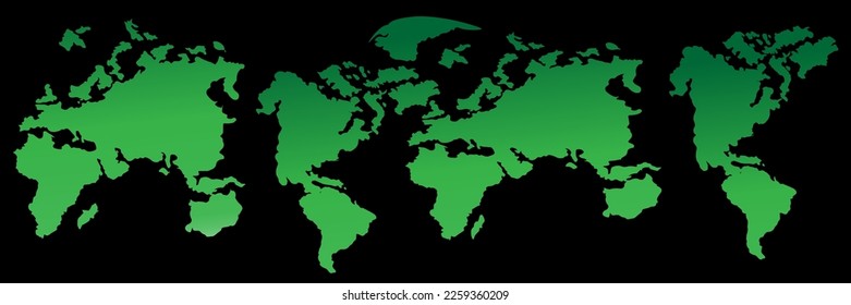 Clean green environment. Ecology concept and Environmental  design elements for sustainable energy development, Vector illustration Nature, ecology, organic, environment, banners.