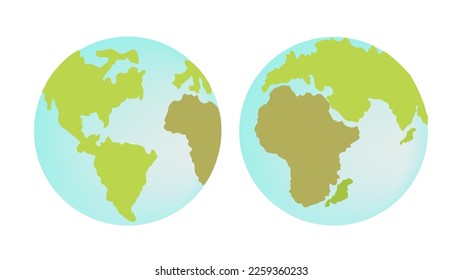 Saubere grüne Umgebung. Ökologie-Konzept und Umweltdesign Elemente für nachhaltige Energieentwicklung, Vektorgrafik Natur, Ökologie, Bio, Umwelt, Banner.