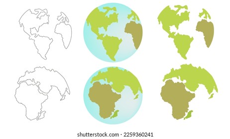 Saubere grüne Umgebung. Ökologie-Konzept und Umweltdesign Elemente für nachhaltige Energieentwicklung, Vektorgrafik Natur, Ökologie, Bio, Umwelt, Banner.