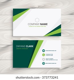 Clean Green Visit Card