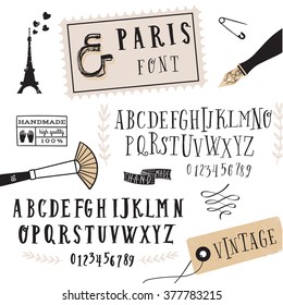 Clean hand drawn font face that is perfect for creating a handmade look on your design and website. Set of two fonts. 