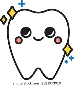 emoción saludable dental limpia feliz