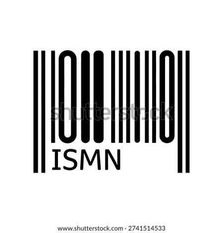 Clean, high-contrast ISBN barcode on white background, ideal for publishing, retail, and product labeling designs.
