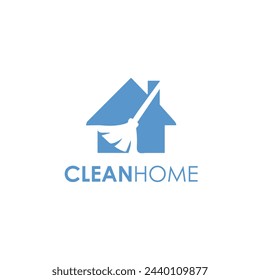 Diseño de logotipo limpio para el hogar