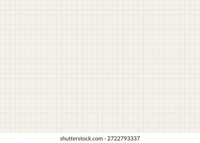 Una sábana Horizontal limpia en una celda. Fondo de textura de papel de gráfico beige sin costuras con sutiles líneas de cuadrícula, perfecto para el diseño, la educación y los diseños técnicos.