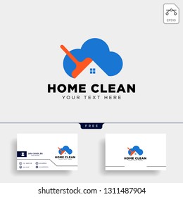 clean house or home creative logo template vector illustration icon element isolated - vector