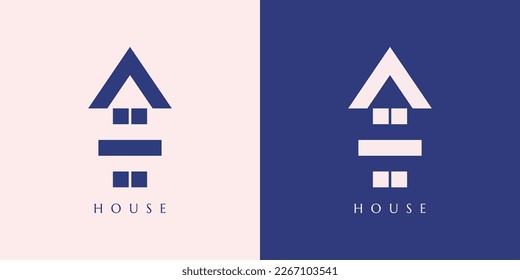 clean house logo for real estate company