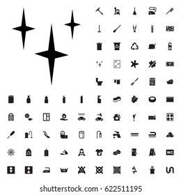 Clean icon illustration isolated vector sign symbol. cleaning icons vector set. on white background