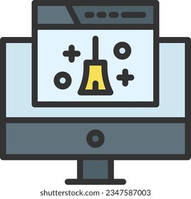 Clean Icon image. Suitable for mobile application.