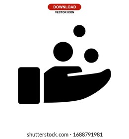Icono limpio o logotipo símbolo de signo aislado ilustración vectorial ilustración vectorial de alta calidad estilo negro iconos vectoriales
