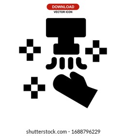 Icono limpio o logotipo símbolo de signo aislado ilustración vectorial ilustración vectorial de alta calidad estilo negro iconos vectoriales
