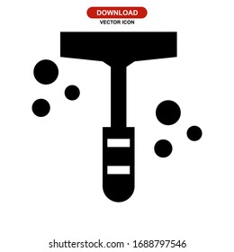 Icono limpio o logotipo símbolo de signo aislado ilustración vectorial ilustración vectorial de alta calidad estilo negro iconos vectoriales

